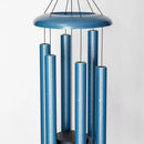 Corinthian Bells by Wind River - 50 inch Sky Blue Wind Chime for Patio, Backyard, Garden, and Outdoor Decor (Aluminum Chime) Made in The USA by CozyNest Decor