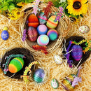 12PCS 3D Printed Dragon Eggs with Dragon Inside, Unique Fun Gifts Cool Stuff Cool Gadgets for Men Teens Boy Gifts, Mini Articulated Easter Basket Essentials for Kids by TinyTreasures Baby Boutique