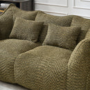 Comfortable Dual Beanbag Chair With High Resilience Foam Core For 2 People by HouseOfZazla
