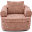 Modern Swivel Barrel Chair With Dual-Layer Cushion by HouseOfZazla