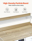Washer Dryer Countertop with 2-Tier Shelf