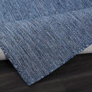 CAMILSON Outdoor Rug 10x14 Modern Area Rugs for Large Indoor and Outdoor Patios and Porches - Waterproof, Washable, Non-Shedding, Easy-to-Clean Outside Carpet (10 x 14, Solid - Navy Blue) by CozyNest Decor