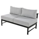 U_Style U-Shaped Outdoor Sectional Sofa Set