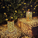 Solar Lanterns Outdoor Hanging Lantern Lights,Sunflower Metal Decor Lanterns-Waterproof LED Decorative Light for Garden Patio Yard Lawn Backyard Front Porch as Gifts for Mom Grandma Women by GreenHaven Gardens