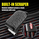 GRILLART SteamWizards Grill Brush Bristle Free, Safe BBQ Grill Brush for Outdoor Grill, Flat Top Grill Cleaner with Replaceable Head, Suitable for All Grates, Griddle Accessories, Dishwasher Safe by GreenHaven Gardens