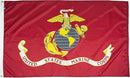 FlagSource U.S. Marine Corps Nylon Military Flag, Made in The USA, 3x5' by GreenHaven Gardens