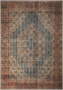 Keen Home Design 2x12 Rug - Machine Washable Runner Rug with Non-Slip Backing, Ideal for Hallway, Entryway, Kitchen, Laundry Room - Vintage, Easy Clean, Durable, Low Pile - (2'6" x 12') by CozyNest Decor