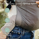 Boba Air Ultra-Lightweight Baby Carrier and Toddler Backpack - Baby Hiking Carrier 3 Months (15-45lbs) - Toddler Backpack and Baby Carrier (Grey) by TinyTreasures Baby Boutique