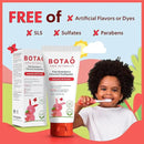 Kids Toothpaste | Natural Strawberry Flavored Anticavity Fluoride Toothpaste Maximum Cavity Protection| EWG Verified, Vegan, SLS Free, Safe to Swallow, Aloe Vera (2Pack) by CozyNest Decor