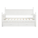 Twin Size Daybed & Twin Size Trundle - White