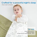 TotAha Toddler Sleep Sack 1.0 TOG for 2T-3T-4T, Premium Soft Wearable Blanket Baby Sleeping Bag with 2-way Safe Zipper for Girl Boy by TinyTreasures Baby Boutique