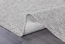 CAMILSON Easy Jute Rug 6x9, Indoor Outdoor Gray Color Farmhouse Area Rugs for Living Room Patio and Kitchen Rug, Solid Boho Woven Design, Easy-Cleaning, Washable Outside Carpet Alfombras (6 x 9) by CozyNest Decor