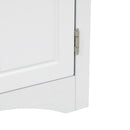 Triangle Bathroom Storage Cabinet With Adjustable Shelves, Freestanding Floor Cabinet For Home Kitchen by HouseOfZazla