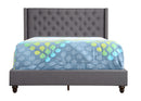 Nailhead Bed Transitional Vibrant by HouseOfZazla