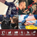 Heavy Duty 6 Mil Black Nitrile Gloves - Disposable, Latex & Powder Free | Mechanic, Food Prep & Tattoo | Rubber Gloves for Cooking, Cleaning & Household |Bulk Case of (1000) by GreenHaven Gardens