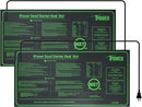 iPower Durable Seedling Heat Mat Warm 10" x 20" - 2 Pack Hydroponic Heating Pad Waterproof for Seed Starting Greenhouse and Germination by GreenHaven Gardens