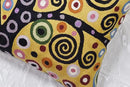 Klimt Yellow Tree of Life Pillow Cover Gold Floral Pillowcase Flower Botanical Gold Accent Suzani Sofa Cushions Kids Room Cushions Hand Embroidered Wool Size - 18x18 by CozyNest Decor