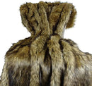 Brown Fur Throw Blanket & Bedspread - Brown Wolf Faux Fur - Light & Dark Browns Caramel & Coffee Colors - Faux Fur - Luxury Throw Blanket & Bedspread, Handmade in USA, 16406 by CozyNest Decor