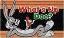 Gertmenian Looney Tunes Coir Doormat - 2x3 Welcome Mat (2-Pack), Ideal for High Traffic Areas in Front Door, Garage, Entryway - Warner Bros. Doc/Folks, 80029 by CozyNest Decor