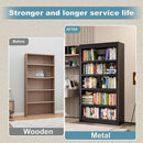 Bookshelf, 5-Tier Sturdy Bookcase, Adjustable Book Shelf, Large Capacity per Shelf, Modern Book Shelf for Living Room, Home Office, Garage, Perfect for Home Organization & Small Space Living by CozyNest Decor