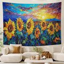 yowecso Sunflower Tapestry Sunset Flower Field Tapestry Wall Hanging for Bedroom Sunflower Tapestries Aesthetic Wall Decor for Home Dorm Living Room 40"x60" by CozyNest Decor