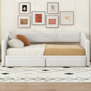 Upholstered Daybed With 2 Drawers by HouseOfZazla