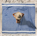 Oversized Turkish Beach Towel Blanket XXL Cotton Sandproof Towels Boho Woven Extra Large Big Sand Free Giant Throw Thick Blankets Huge Quilt XL Picnic Camping Necessities Cloud For Adult Gifts Blue by TinyTreasures Baby Boutique