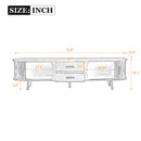 TV Stand, Entertainment Center With Storage by Unique Piece Furniture
