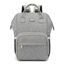 Diaper Bag Backpack, Diaper Bags for Baby Girls Boys, Baby Bags for Moms Dads, Nappy Changing Bag with Insulated Pockets,Multi-functional Waterproof Backpack with Stroller straps - Grey by TinyTreasures Baby Boutique