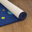 KC Cubs 8x10 Outer Space Solar System Toy Car Road Rug – Educational Play Mat Carpet for Kids, Toddlers, Nursery, Classroom, Playroom, Baby Daycare by TinyTreasures Baby Boutique