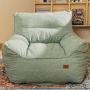 Bean Bag Chair with Filler, Bean Bag Sofa Chair with Tufted Soft Armrests Plush Lazy Sofa Comfy Chair,Large BeanBag Chair for Adults in Livingroom, Bedroom by CozyNest Decor