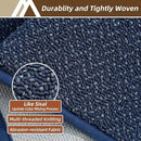COSY HOMEER-Door-Mat 36"x60" Non Slip Absorbent Entryway Rugs Dirt Trapper Doormats Washable Entrance Mats Low Pile Welcome Floor Mat for Front Back Door and Entry Mats,Navy Blue by CozyNest Decor