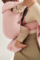 BabyBjörn Baby Carrier Mini, Light Pink, 3D Jersey | Infant Carrier (7-25 lbs), Ergonomic, Easy-to-Use by TinyTreasures Baby Boutique