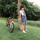 Balance Bike 2 in 1,The Dual Use of a Kids Balance Bike and Toddler Bike, for 2 3 4 5 6 7 Years Old -12 14 16 Inches with Training Theory, Brake, Pedal by TinyTreasures Baby Boutique