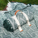 Genovega 2 in 1 Extra Large 80"* 80" Rug Picnic Waterproof Outdoor Beach Blanket Foldable Camping Mat Summer Camp Equipment Honeymoon Stuff Hawaii Essentials Hunting Accessories Car Set Women Gifts by TinyTreasures Baby Boutique
