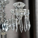 20Pcs Chandelier Icicle Crystal Prisms with Bead Crystals Lighting Lamp Replacement Parts (63mm, Clear) by GreenHaven Gardens