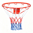 18" Steel Basketball Rim Replacement with Net