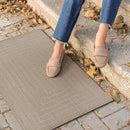 Adiva Rugs Outdoor Indoor Area Rug, Weather Resistant, Easy to Clean, Stain Resistant Floor Mat for Dining Room, Backyard, Deck, Patio (Natural Beige, 2' x 3') by CozyNest Decor