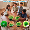 STEM DIY Toys Hand Assembly Electronic Spin the Wheel | Science Craft Kit for Kids Ages 8-9-10-11-12-13-14-15+ Years Old | Educational Gifts for Boys&Girls | Video Guide|(Fire Wheel-Fluorescent Green) by TinyTreasures Baby Boutique