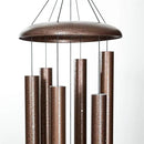 Corinthian Bells by Wind River - 50 inch Copper Vein Wind Chime for Patio, Backyard, Garden, and Outdoor Decor (Aluminum Chime) Made in The USA by CozyNest Decor