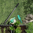 Long Hand Cultivator, Carbon Steel & Stainless Steel Tiller Cultivator, Garden Cultivator with Telescopic Handle and Soft Handle Cover, Hand Tiller for Digging Loosening Weeding by GreenHaven Gardens