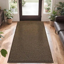 COSY HOMEER-Door-Mat 36"x60" Non Slip Absorbent Entryway Rugs Dirt Trapper Doormats Washable Entrance Mats Low Pile Welcome Floor Mat for Front Back Door and Entry Mats,Brown by CozyNest Decor
