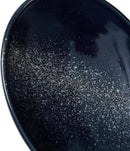 Oval Ceramic Decorative Bowl, Key Dish for Entryway Table, Small Home Decor Accent, Trinket Tray for Office Home Decor Gift (10'' Starrysky Blue with Glaze Layer) by CozyNest Decor