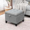 Adeco Storage Ottoman by CozyNest Decor
