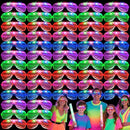 108 PCs LED Glasses,Light Up Glasses,Glow Glasses Glow In The Dark Party Supplies Suitable For Kids/Adults, 3 Light up Modes, 5 Neon Colors Rave Party,Wedding, Birthday, Concert, New Year, Carnival by TinyTreasures Baby Boutique