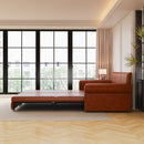 Chesterfield Sofa & Pull Out Bed