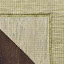 Nourison Home Positano Indoor/Outdoor Green 9' x 12' Area Rug, Easy Cleaning, Non Shedding, Bed Room, Living Room, Dining Room, Backyard, Deck, Patio (9x12) by CozyNest Decor