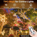 KNONEW 403FT 1000 LED Christmas Lights Outdoor String Lights 8 Modes & Timer Fairy Light Plug in Waterproof LED String Lights for Xmas Yard Tree Wedding Party Holiday Decorations (Warm White) by GreenHaven Gardens