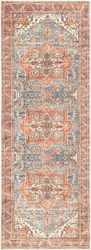 Keen Home Design 2x7 Rug - Machine Washable Runner Rug with Non-Slip Backing, Ideal for Hallway, Entryway, Kitchen, Laundry Room - Vintage, Easy Clean, Durable, Low Pile Rug - (2'6" x 7') by CozyNest Decor