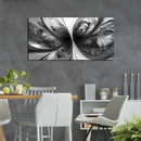 Abstract Wall Art for Living Room Black and White Pictures Wall Art Bedroom,Home Office Wall Decor 20 x 40 Inch by CozyNest Decor